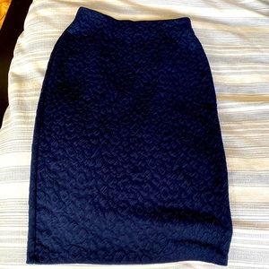 Versona xs navy blue pencil skirt